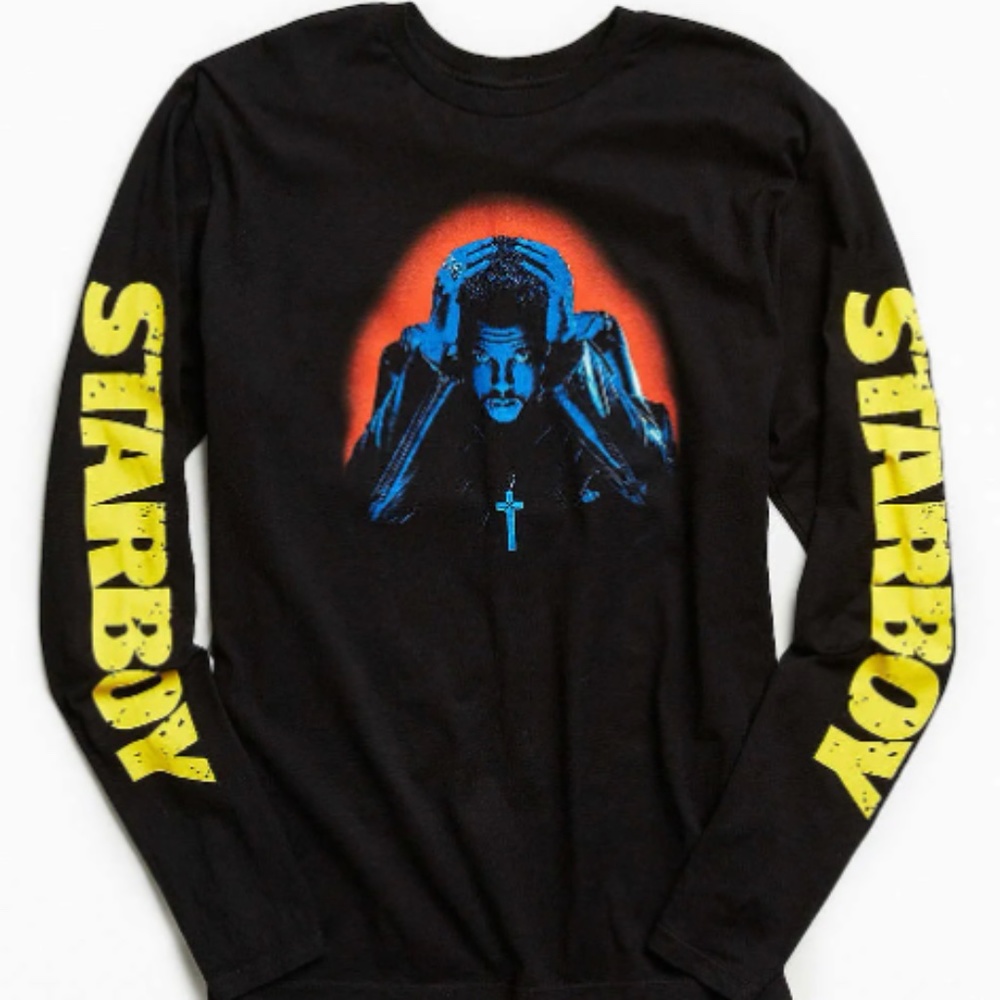 The Weeknd "Starboy" Long Sleeve Tee